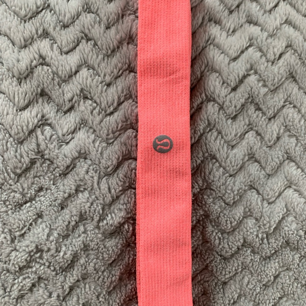 Lululemon pink headband